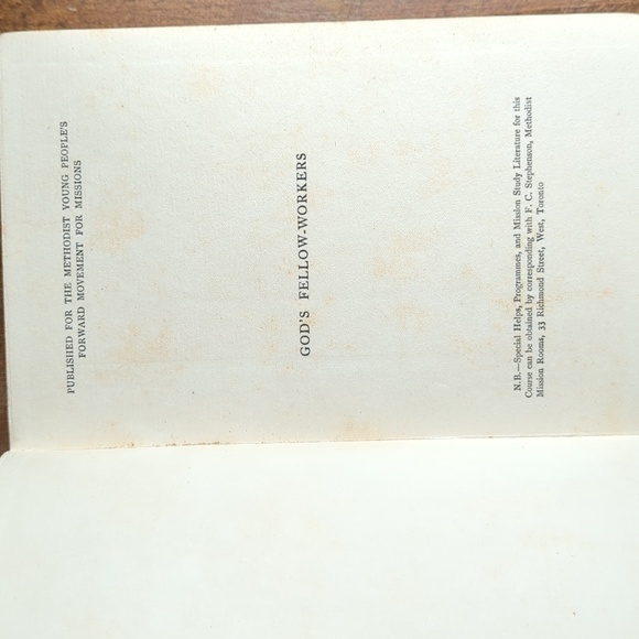 1910 Book "God's Fellow Workers" - Picture 4 of 12